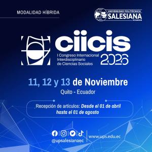 Afiche del I Congreso Internacional Interdisciplinario de Ciencias Sociales - CIICIS 2026